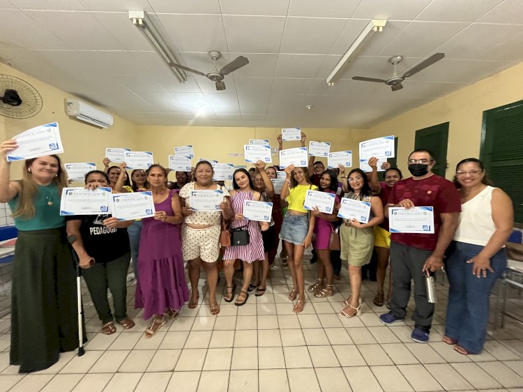 Educares de Piripiri realiza capacitação para os cursos de Pedagogia e Téc. em Saúde Bucal