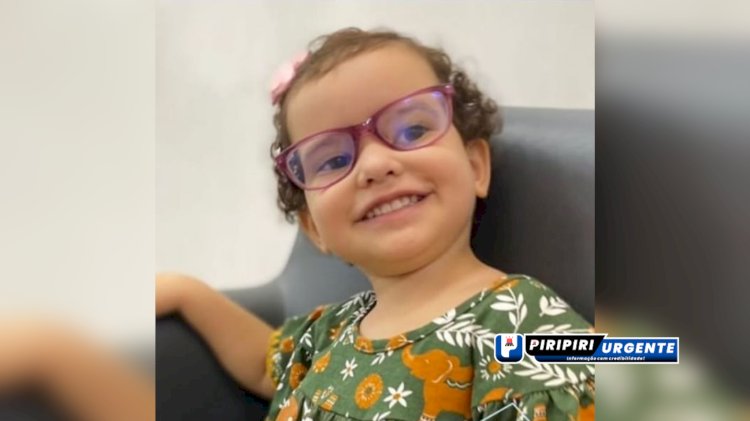 Criança piripiriense é diagnosticada com raro tumor no fígado; familia realiza campanha